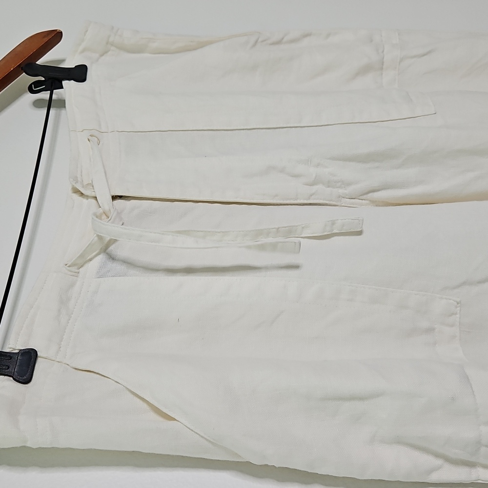 Reunion Menswear 100% Linen Shorts Resortwear Lightweight Size Medium - Picture 3 of 12